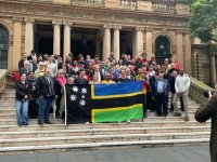 A Flag Raising Ceremony
